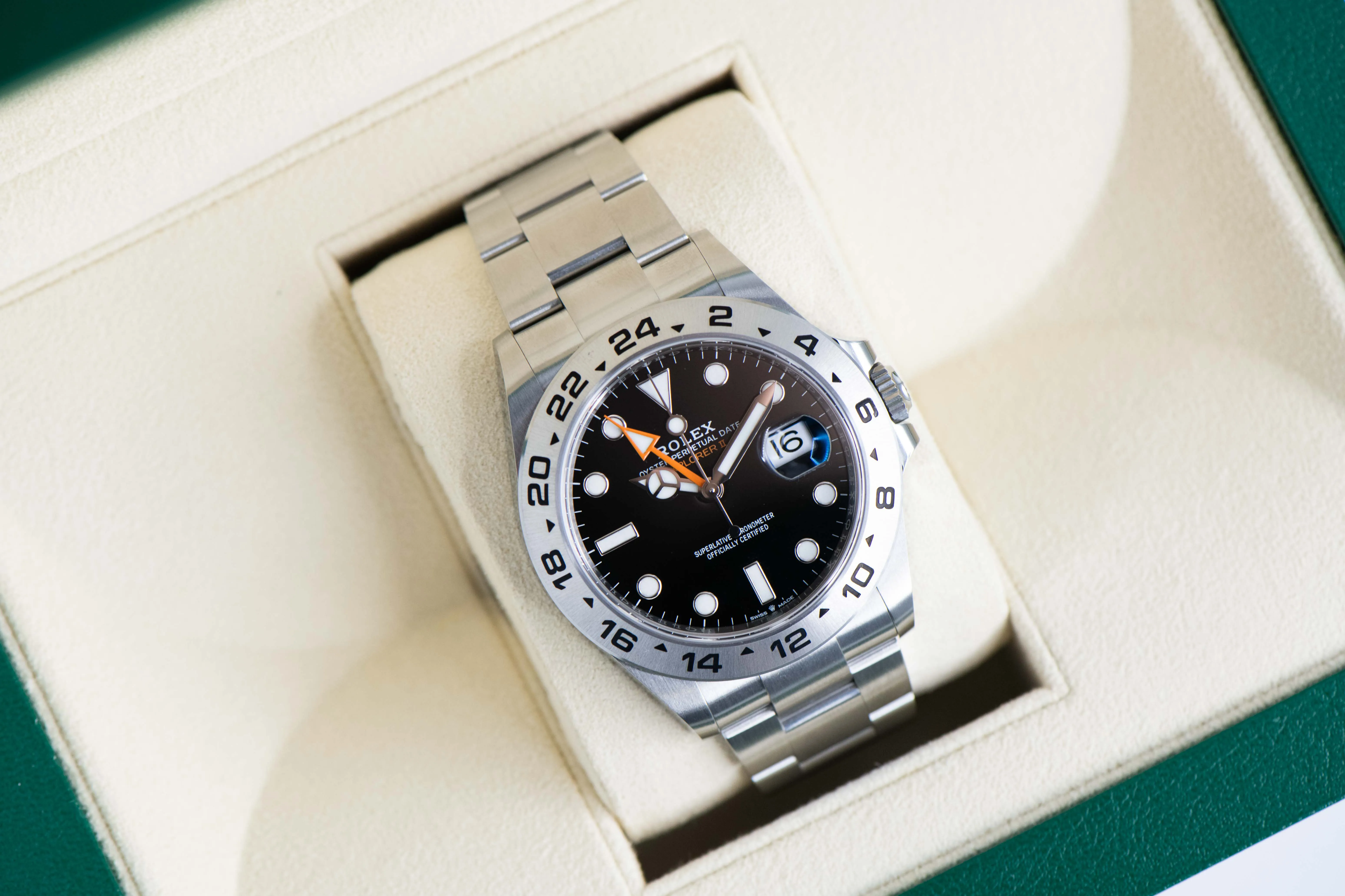 Rolex Explorer II 226570 42mm Stainless steel Black 1