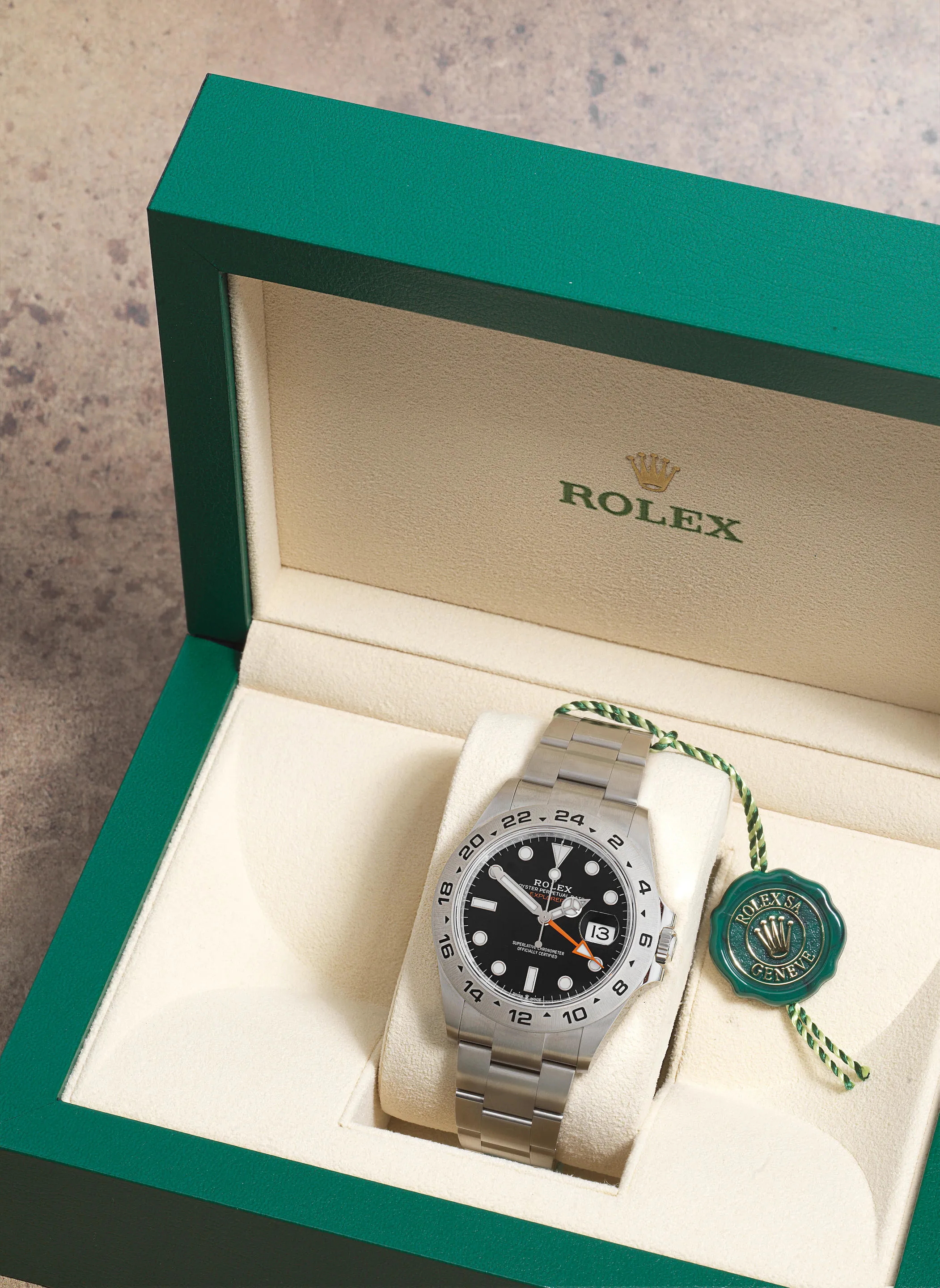 Rolex Explorer II 226570 42mm Stainless steel Black