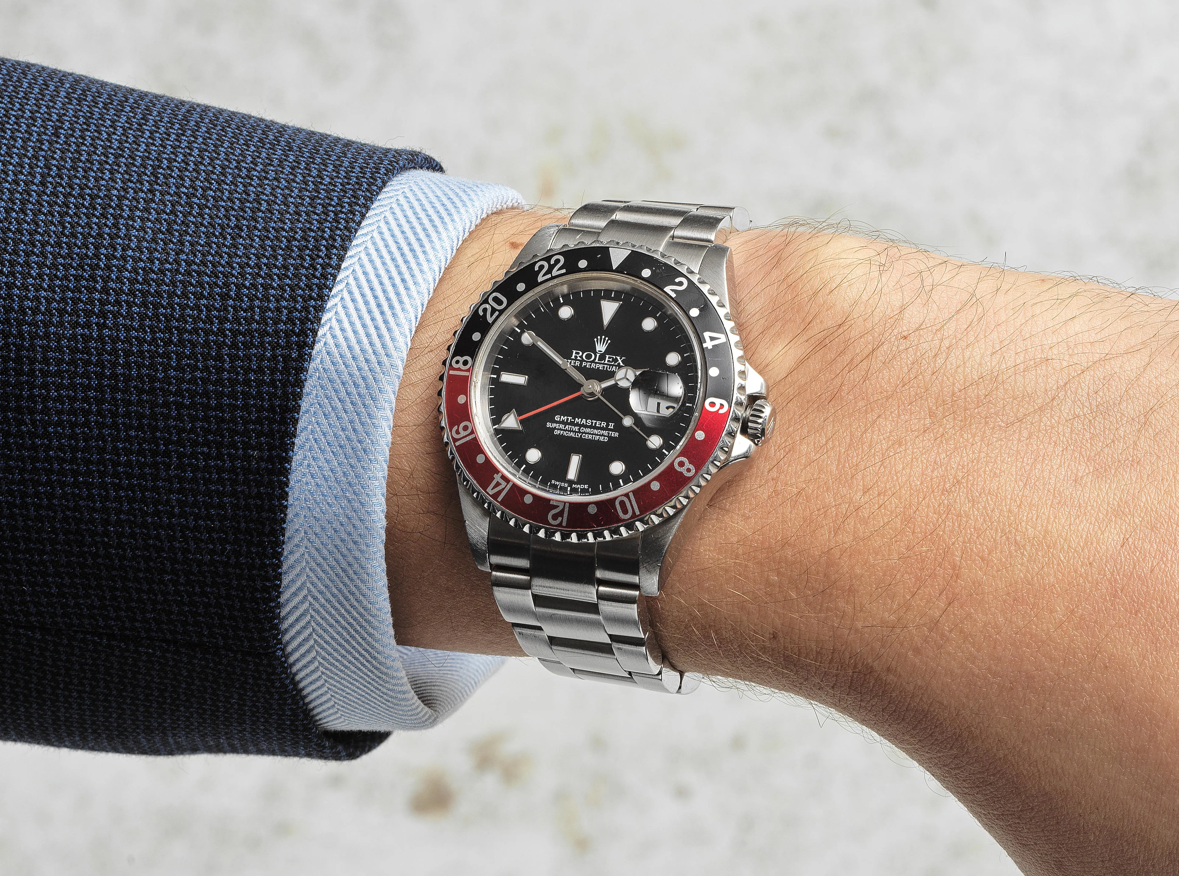 Rolex GMT-Master II 16710T 39mm Stainless steel Black 1