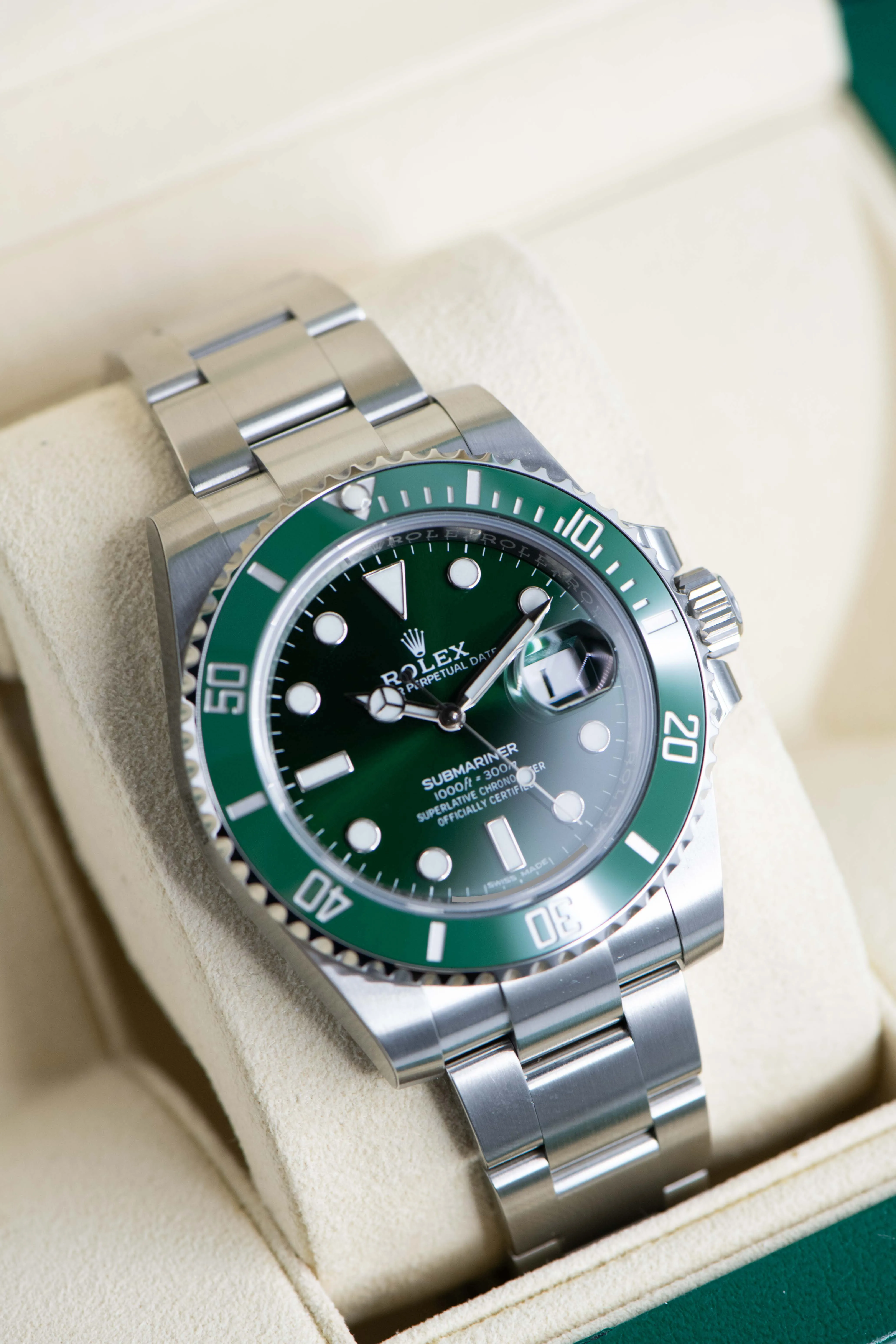 Rolex Submariner 116610LV 40mm Stainless steel Green 9