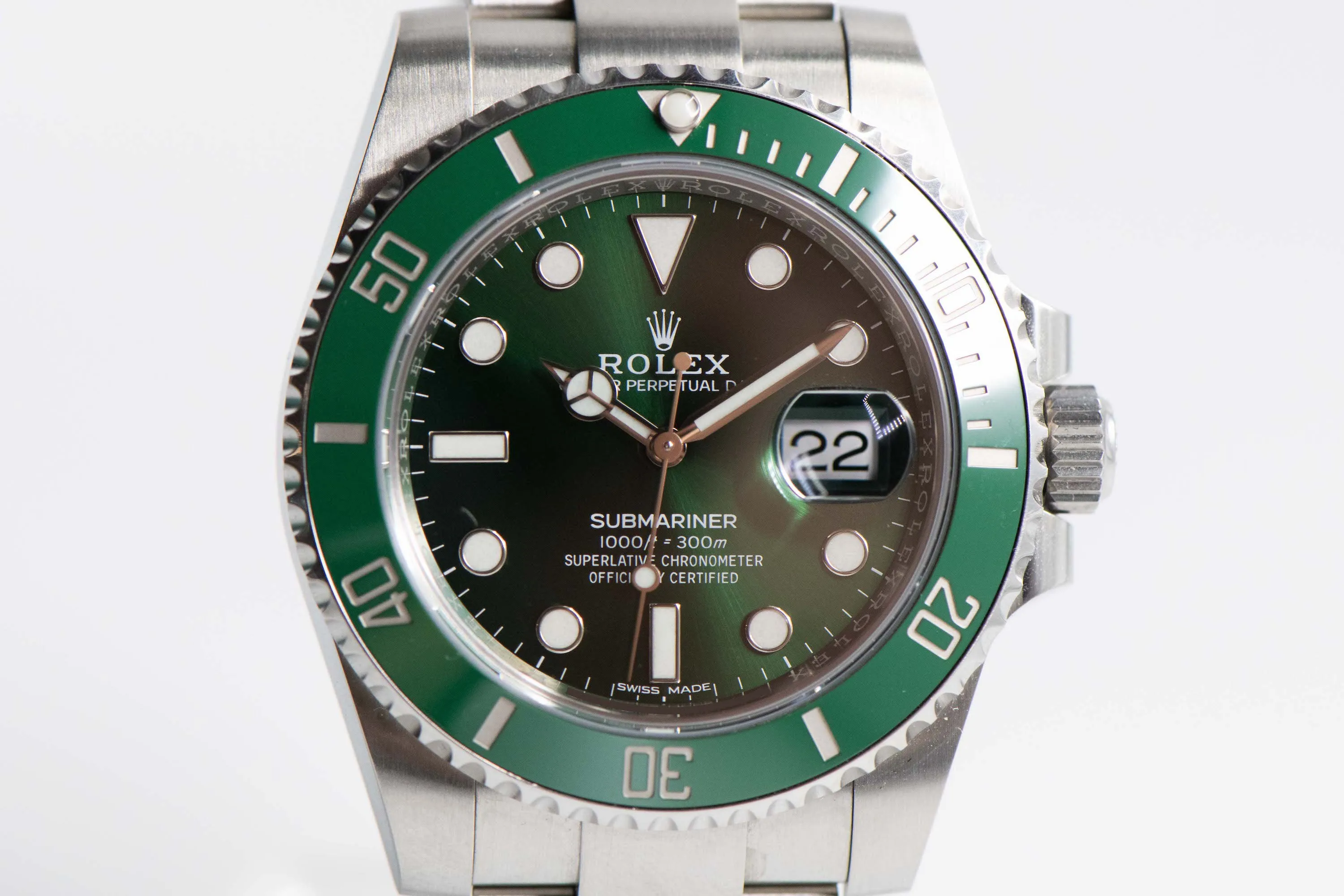 Rolex Submariner 116610LV 40mm Stainless steel Green 3