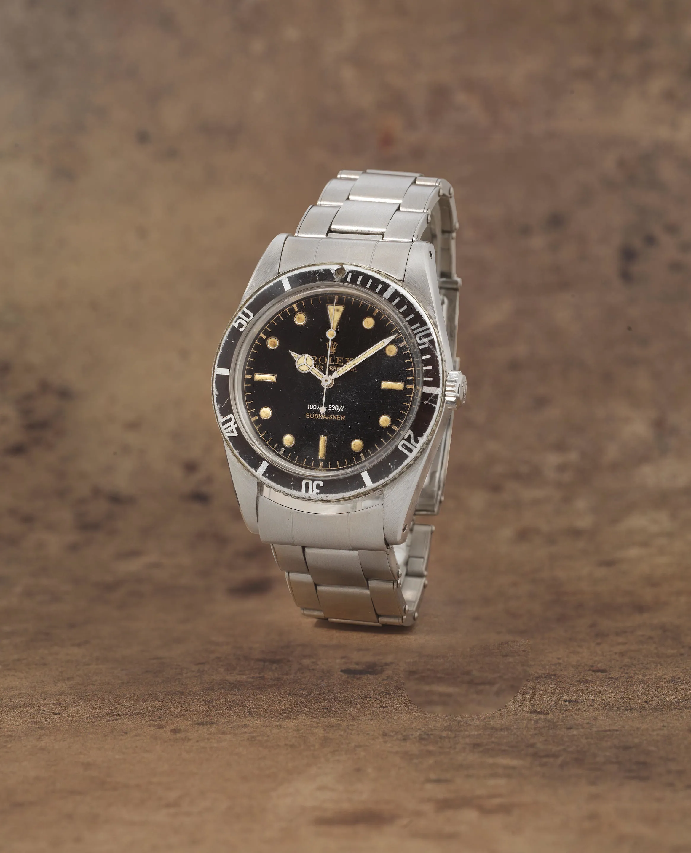 Rolex Submariner 5508 37mm Stainless steel Black