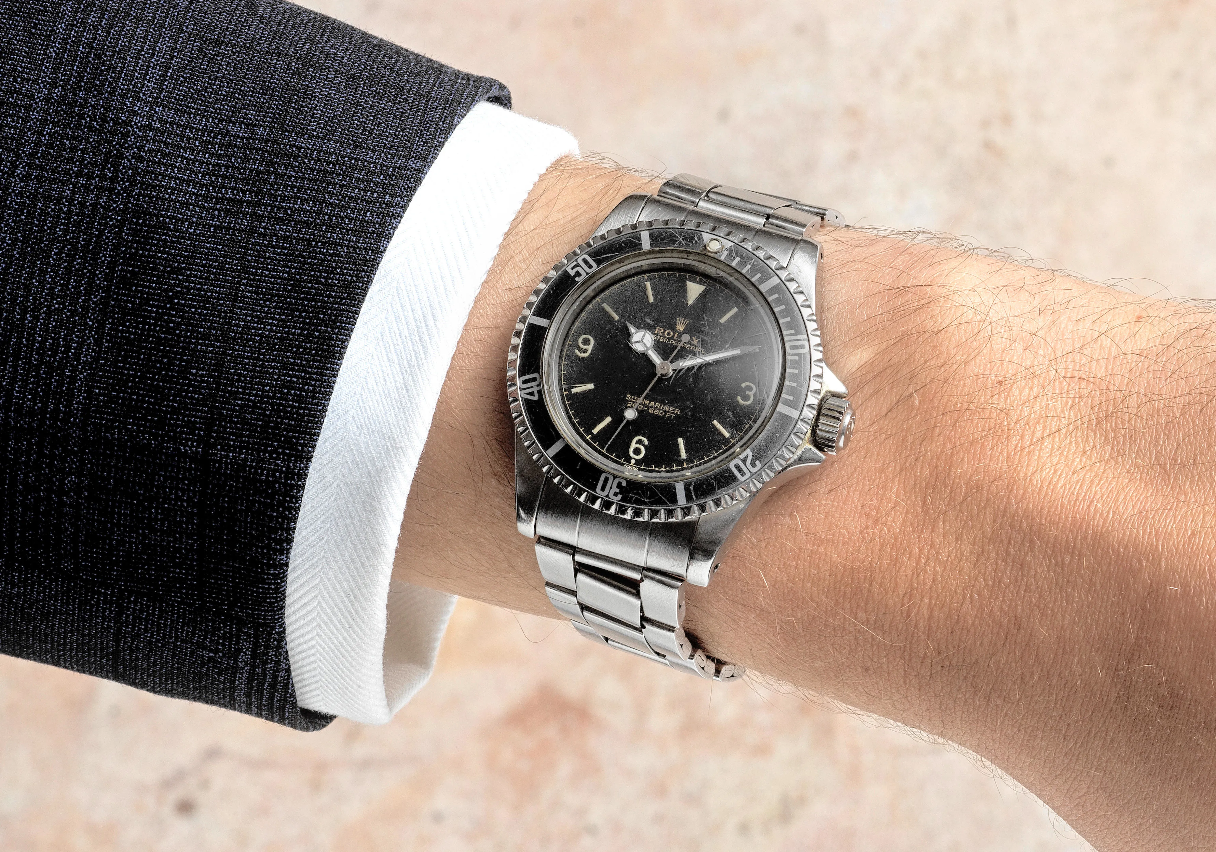 Rolex Submariner 5512/5513 39mm Stainless steel Black 1