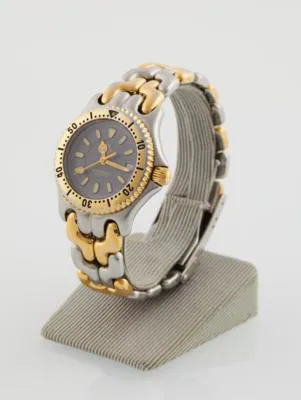 TAG Heuer Link WG1320-2 28mm Stainless steel and gold-plated Gray 2