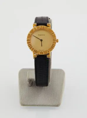 Tiffany Atlas W251 24mm Yellow gold Champagne