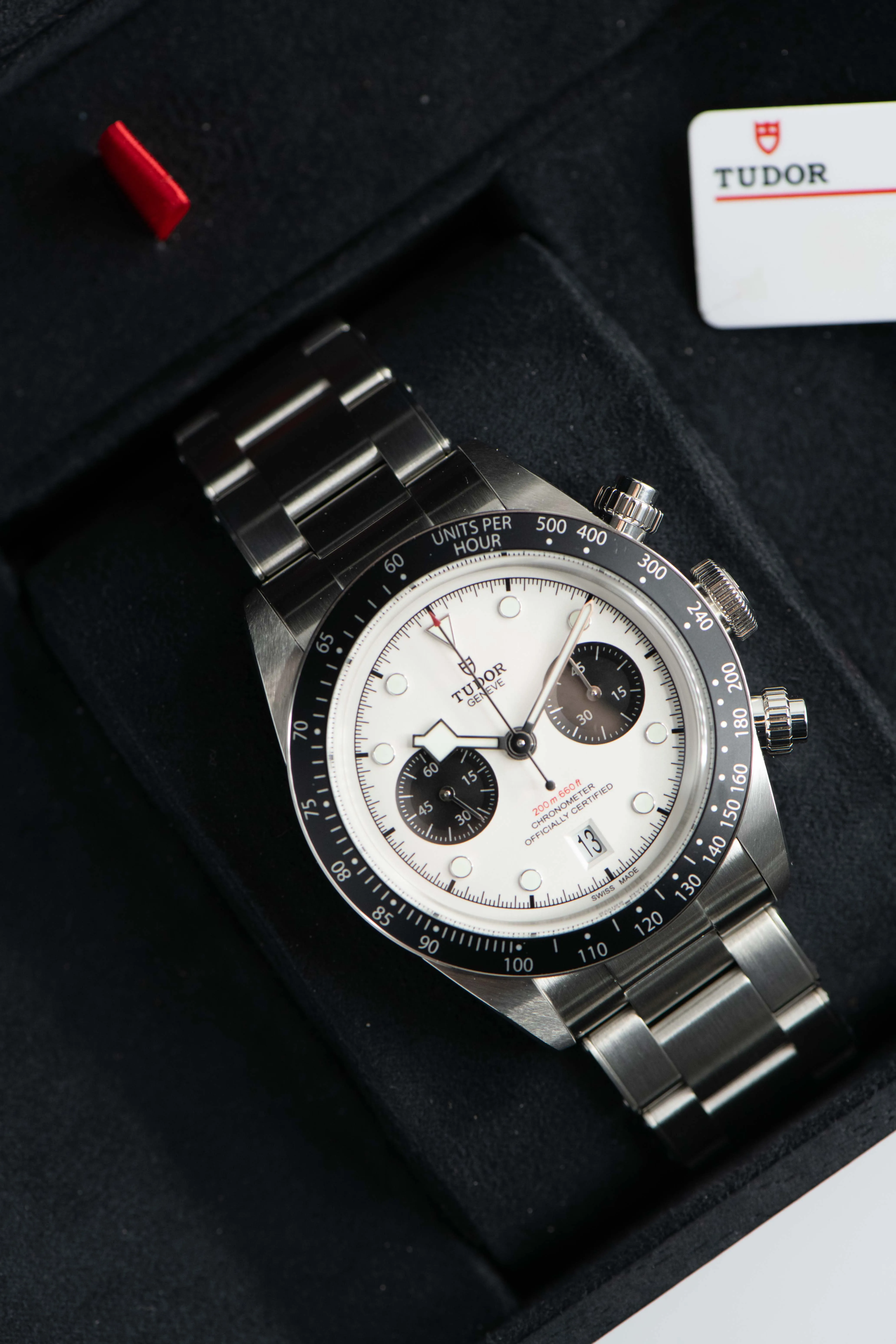 Tudor Black Bay Chronograph 79360N 41mm Stainless steel White 2