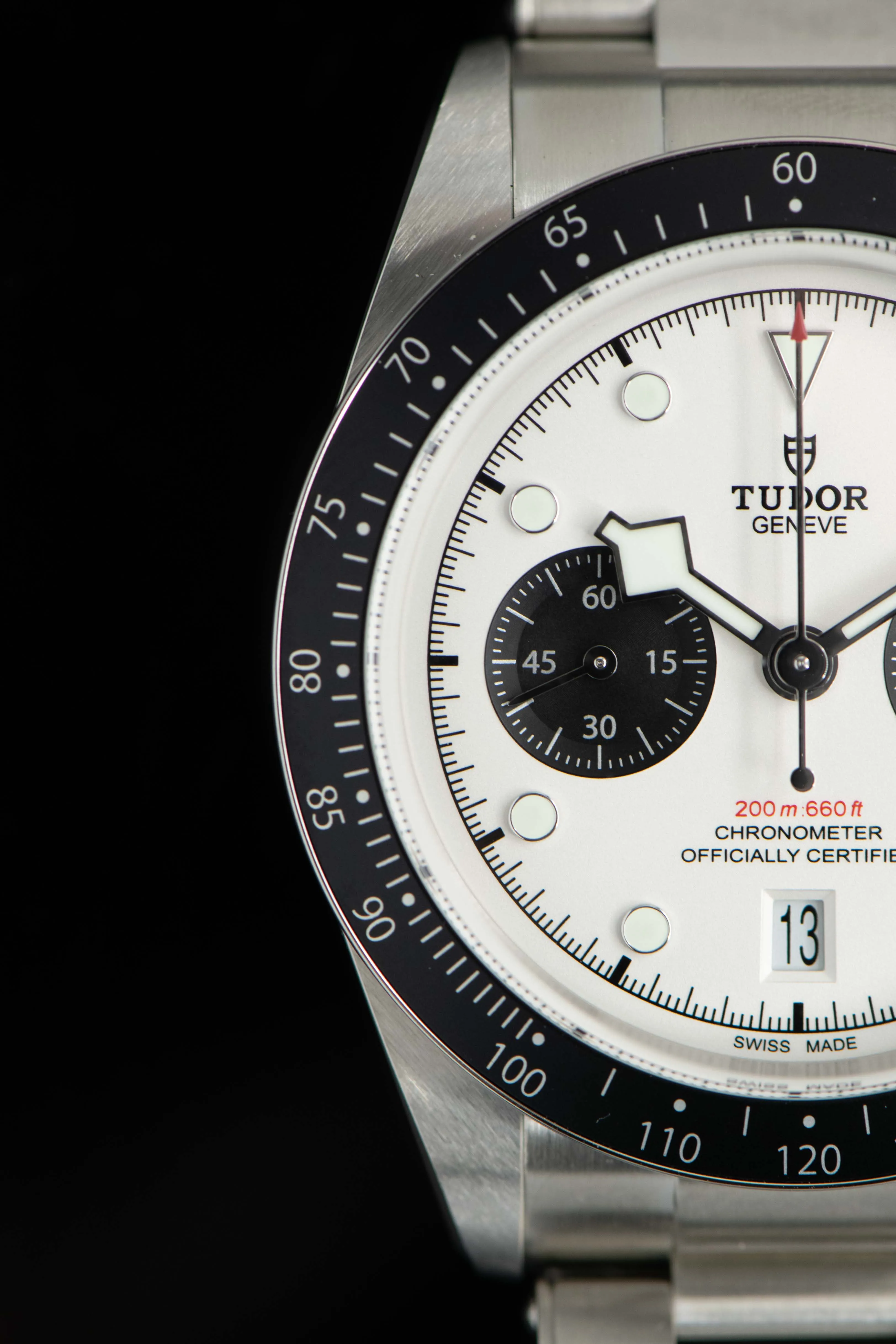 Tudor Black Bay Chronograph 79360N 41mm Stainless steel White 18