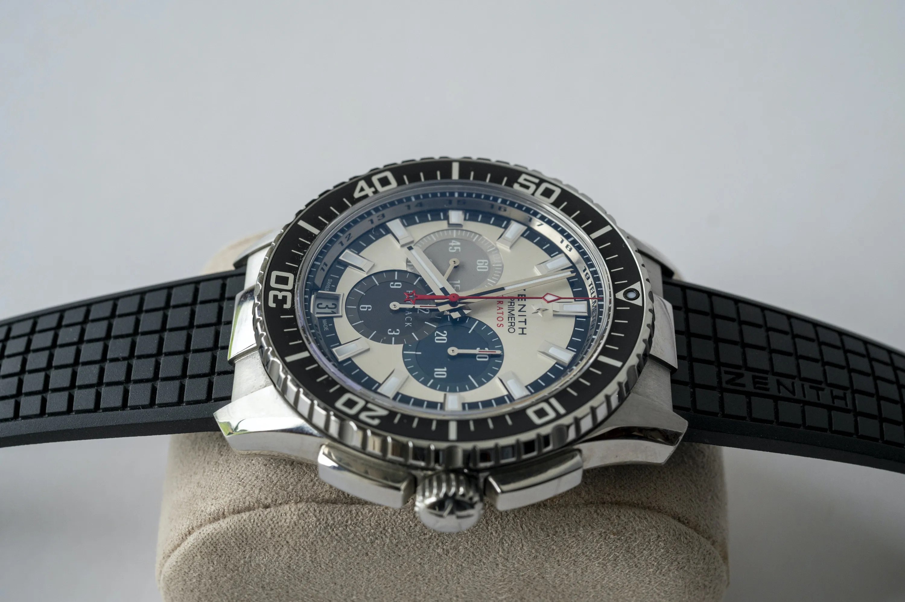 Zenith El Primero Stratos 03.2066.405/69.R515 45mm Stainless steel Silver 9