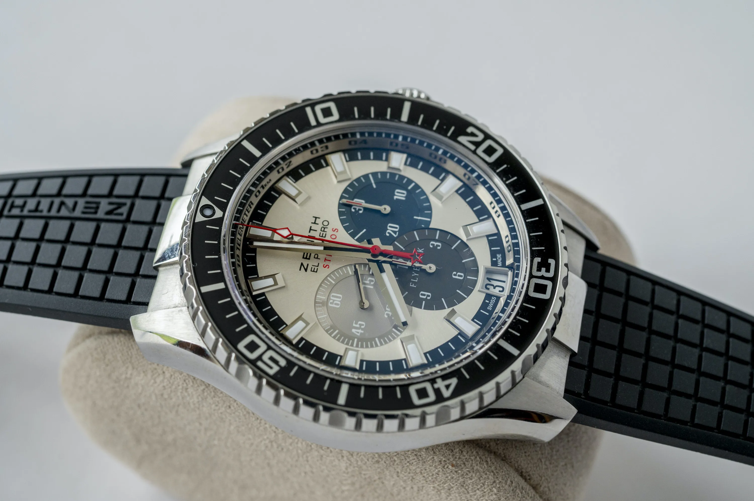 Zenith El Primero Stratos 03.2066.405/69.R515 45mm Stainless steel Silver 10