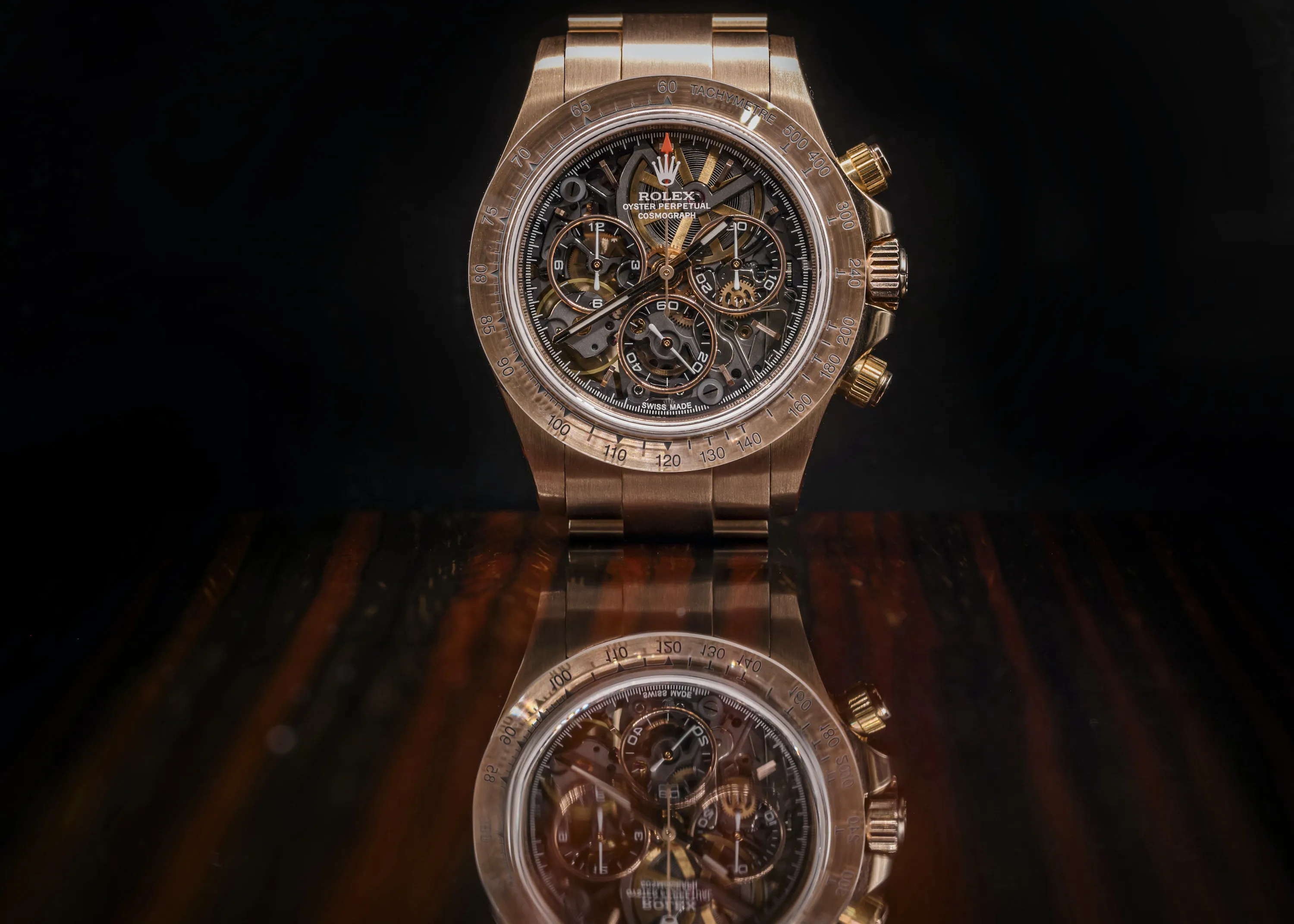 Artisans de Genève 116505 40mm Rose gold Skeletonized 4