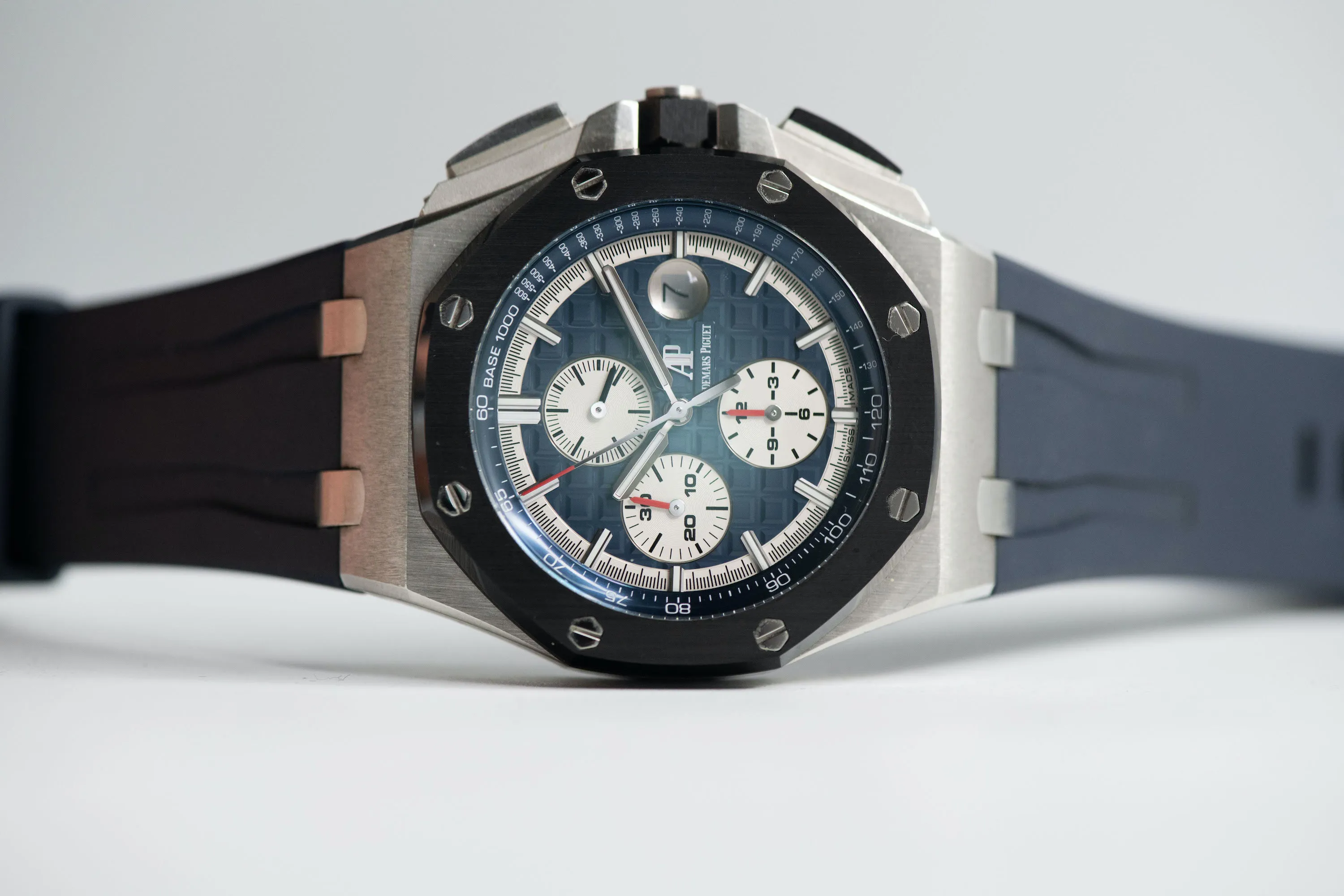 Audemars Piguet Royal Oak Offshore 26401PO.OO.A018CR.01 44mm Ceramic and Platinum Blue