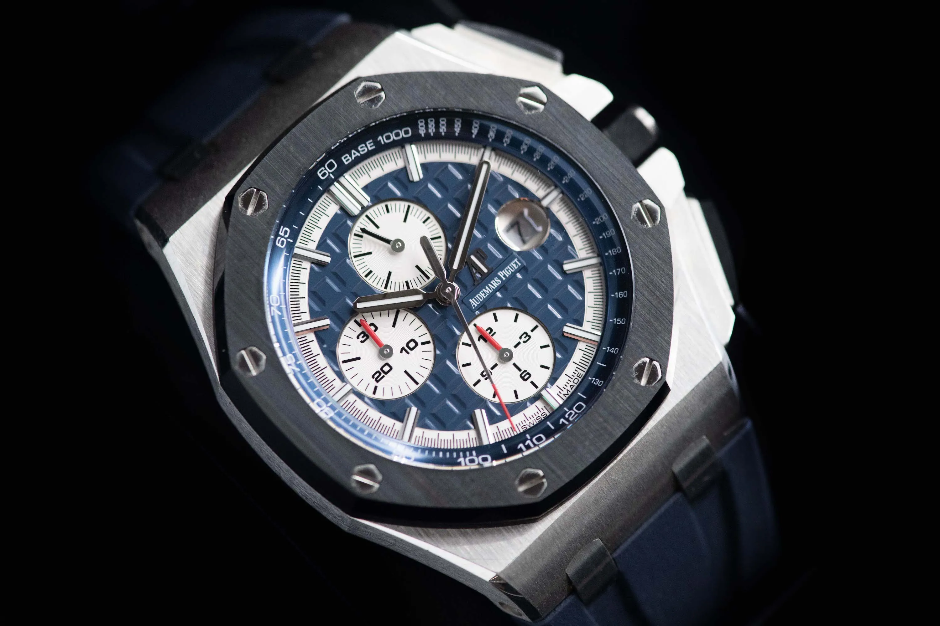 Audemars Piguet Royal Oak Offshore 26401PO.OO.A018CR.01 44mm Ceramic and Platinum Blue 14