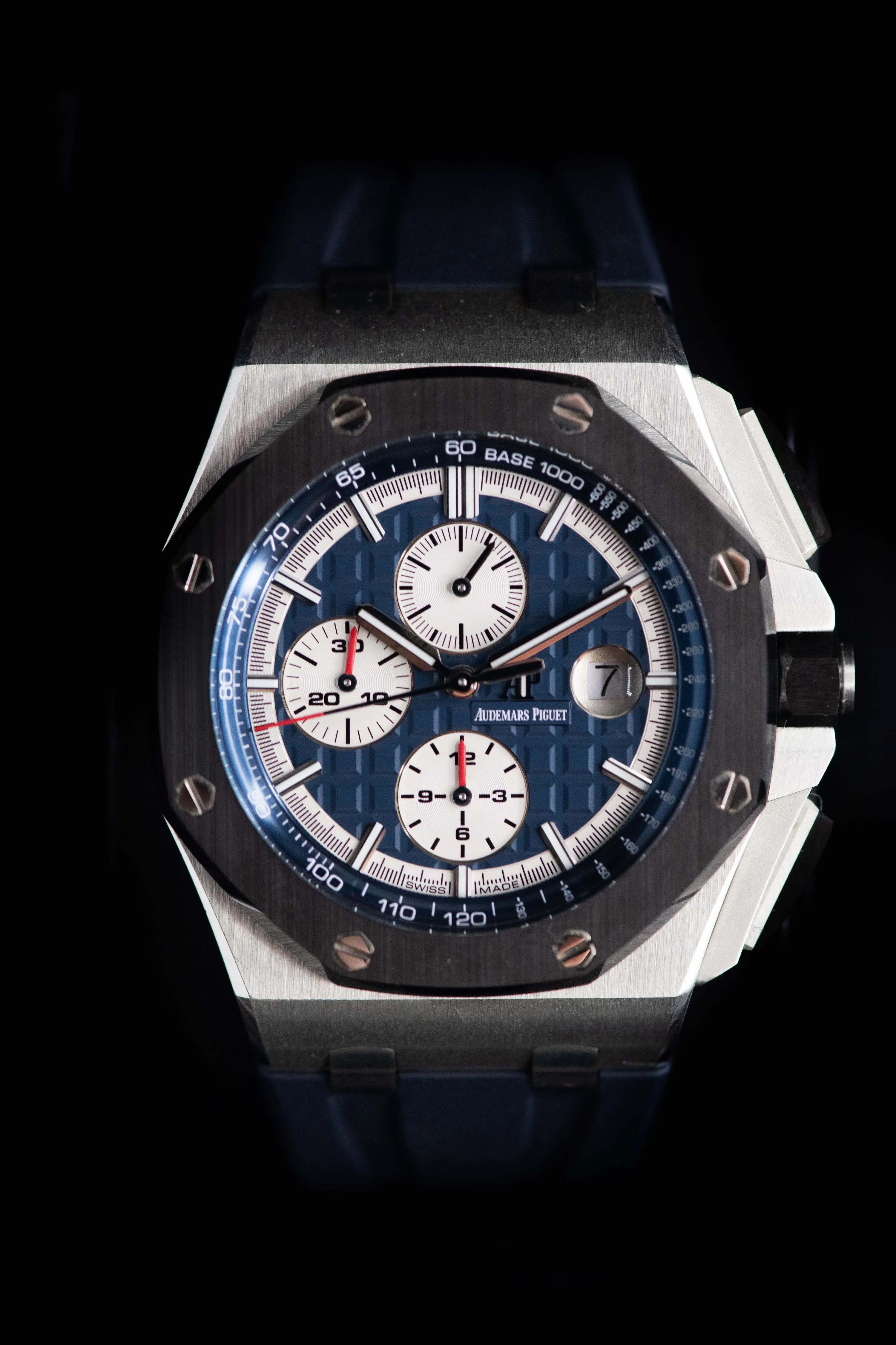 Audemars Piguet Royal Oak Offshore 26401PO.OO.A018CR.01 44mm Ceramic and Platinum Blue 17