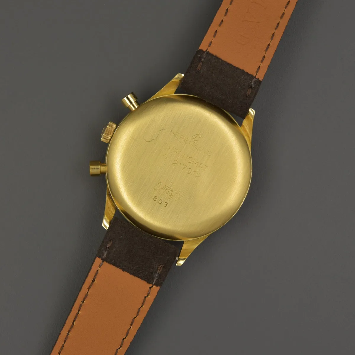Breitling Chronomat 808 37mm 18k gold 1