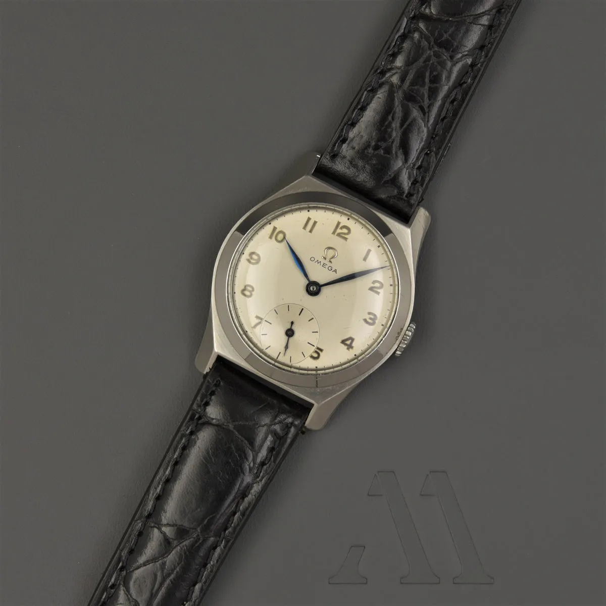 Omega Handwound Cushion  9326075 31mm Stainless steel