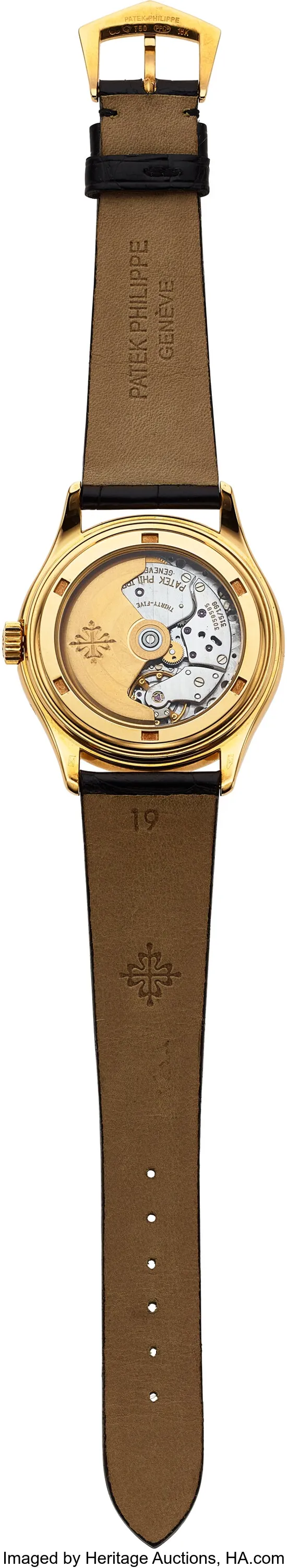 Patek Philippe Annual Calendar 5035J 37mm Yellow gold Black 4