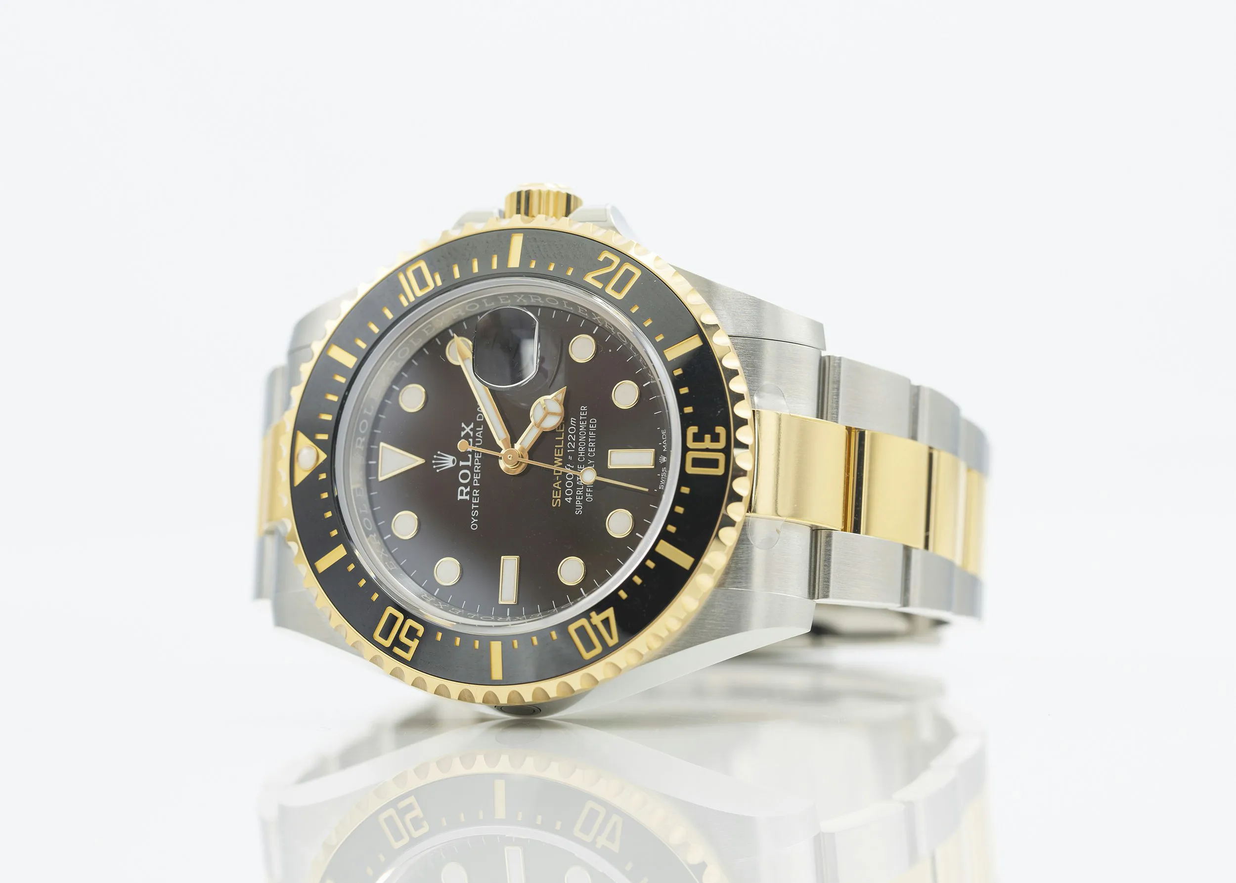 Rolex Sea-Dweller 126603 43mm Yellow gold and Stainless steel Black 2