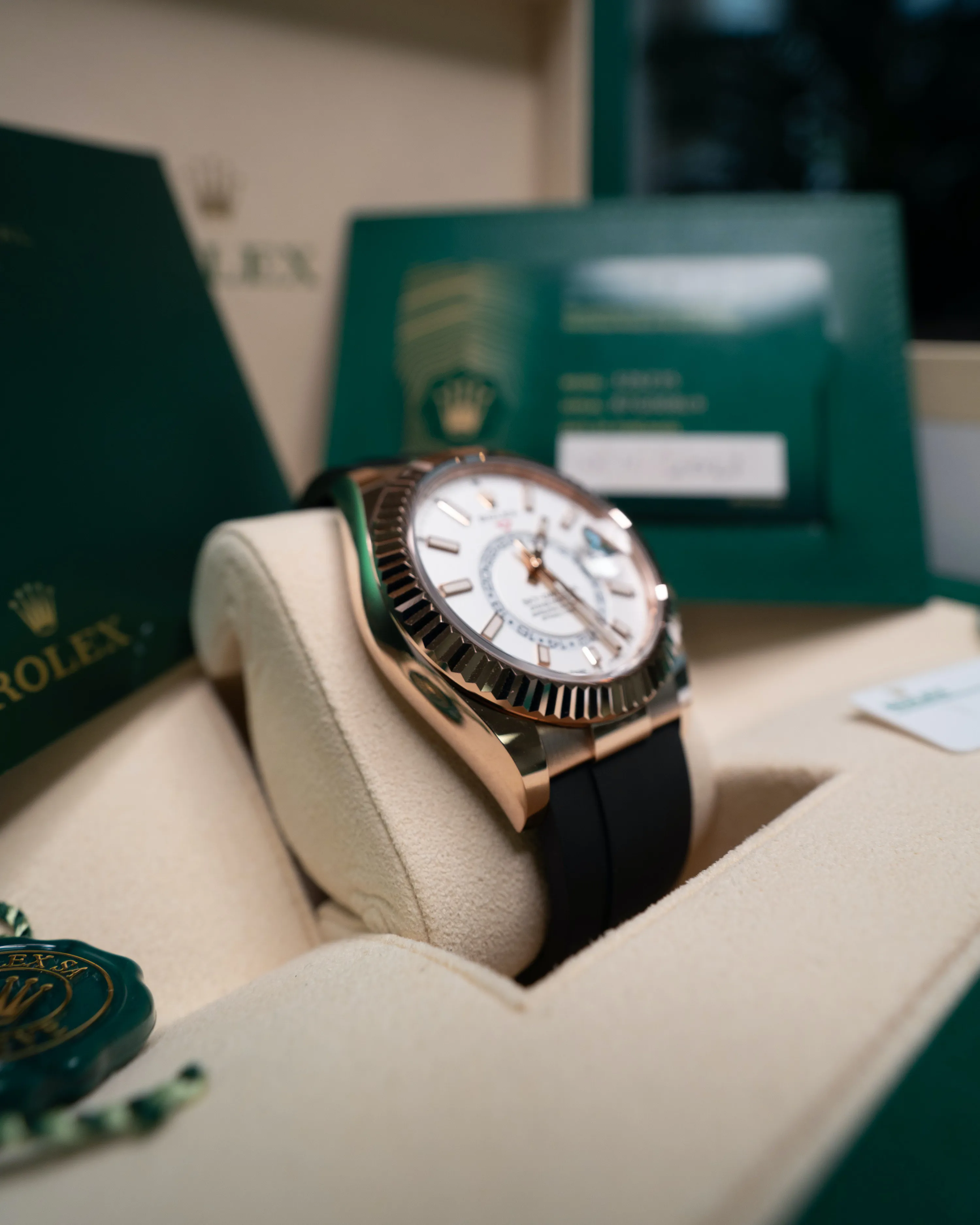 Rolex 326235 42mm Rose gold White 10