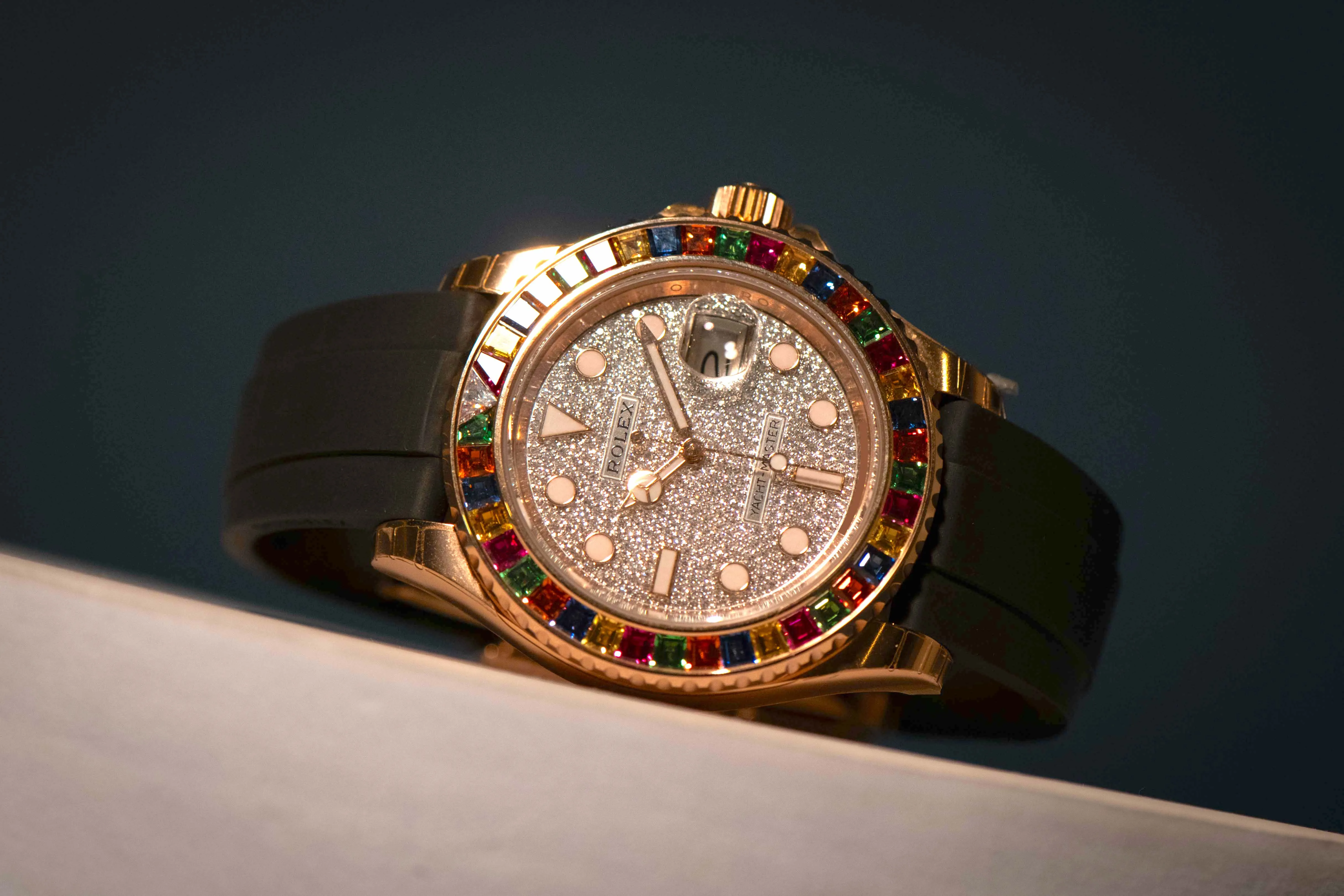 Rolex Yacht-Master 40 116695 SATS 40mm Rose gold and Diamond Diamond 2