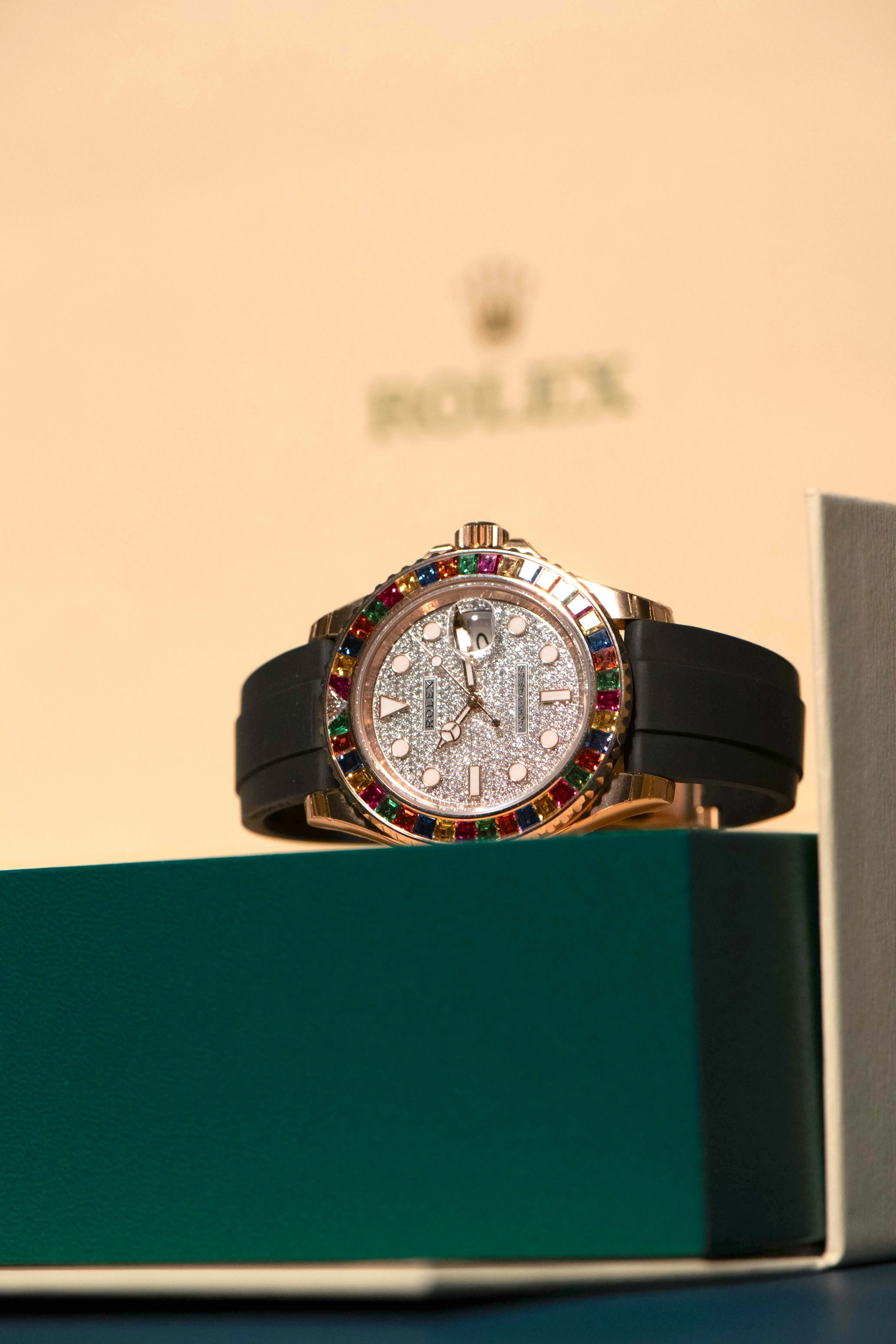 Rolex Yacht-Master 40 116695 SATS 40mm Rose gold and Diamond Diamond 19