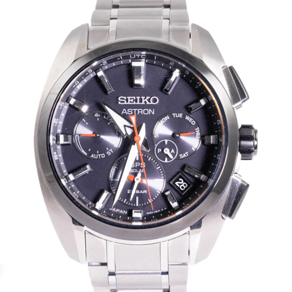 Seiko Astron SSH103J 43mm Titanium Black