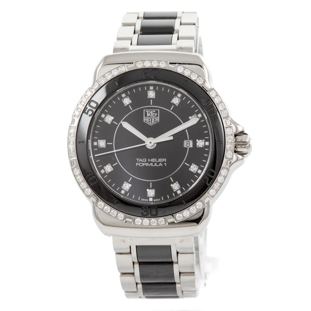 TAG Heuer Formula 1 WAH1312 32mm Stainless steel and ceramic Black