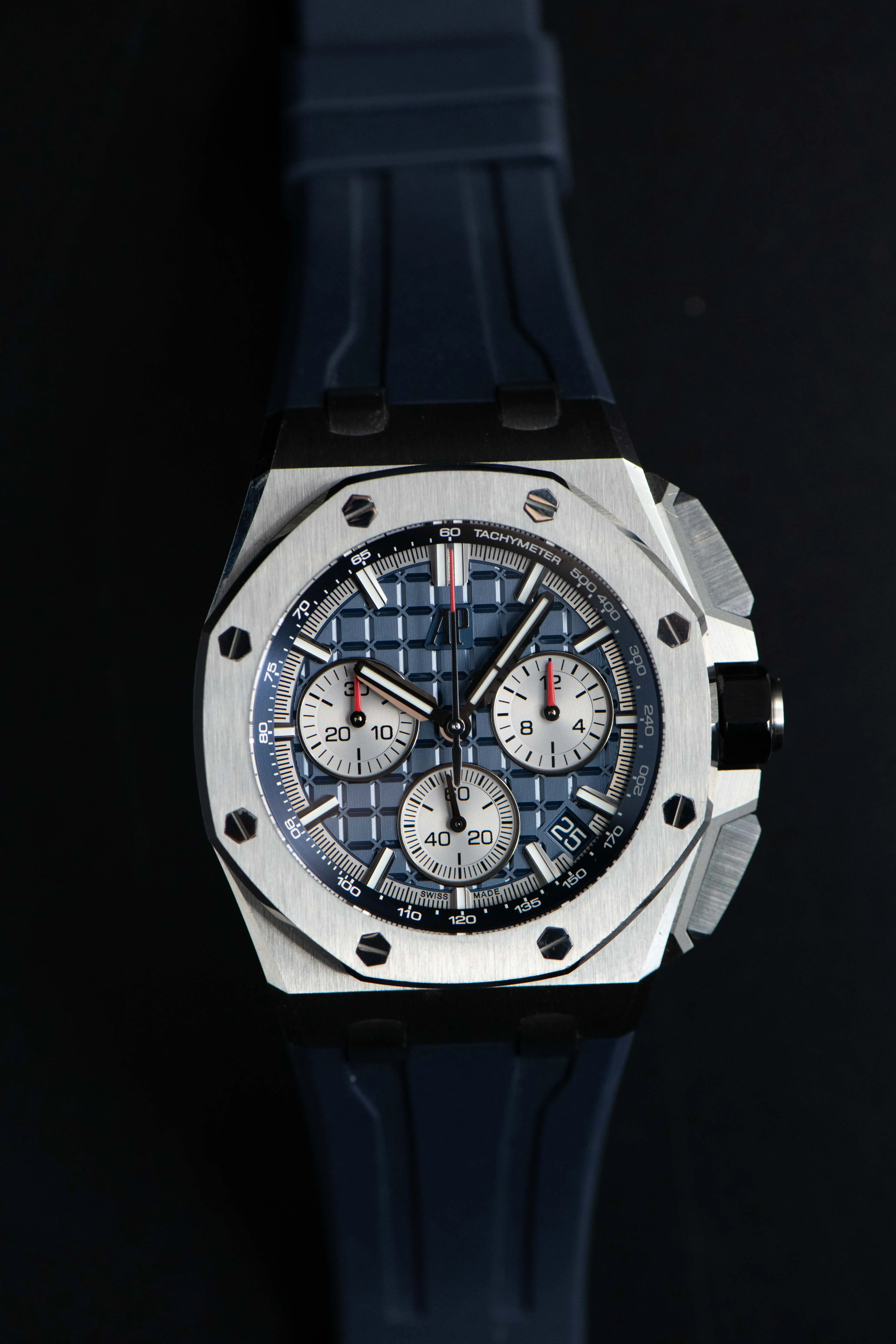 Audemars Piguet Royal Oak Offshore 26420TI.OO.A027CA.01 43mm Titanium Blue 17