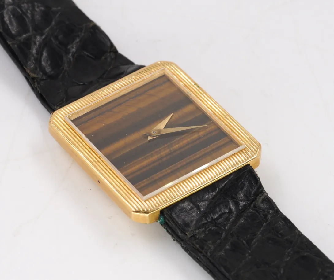 Piaget Protocole Yellow gold Tiger's eye 2