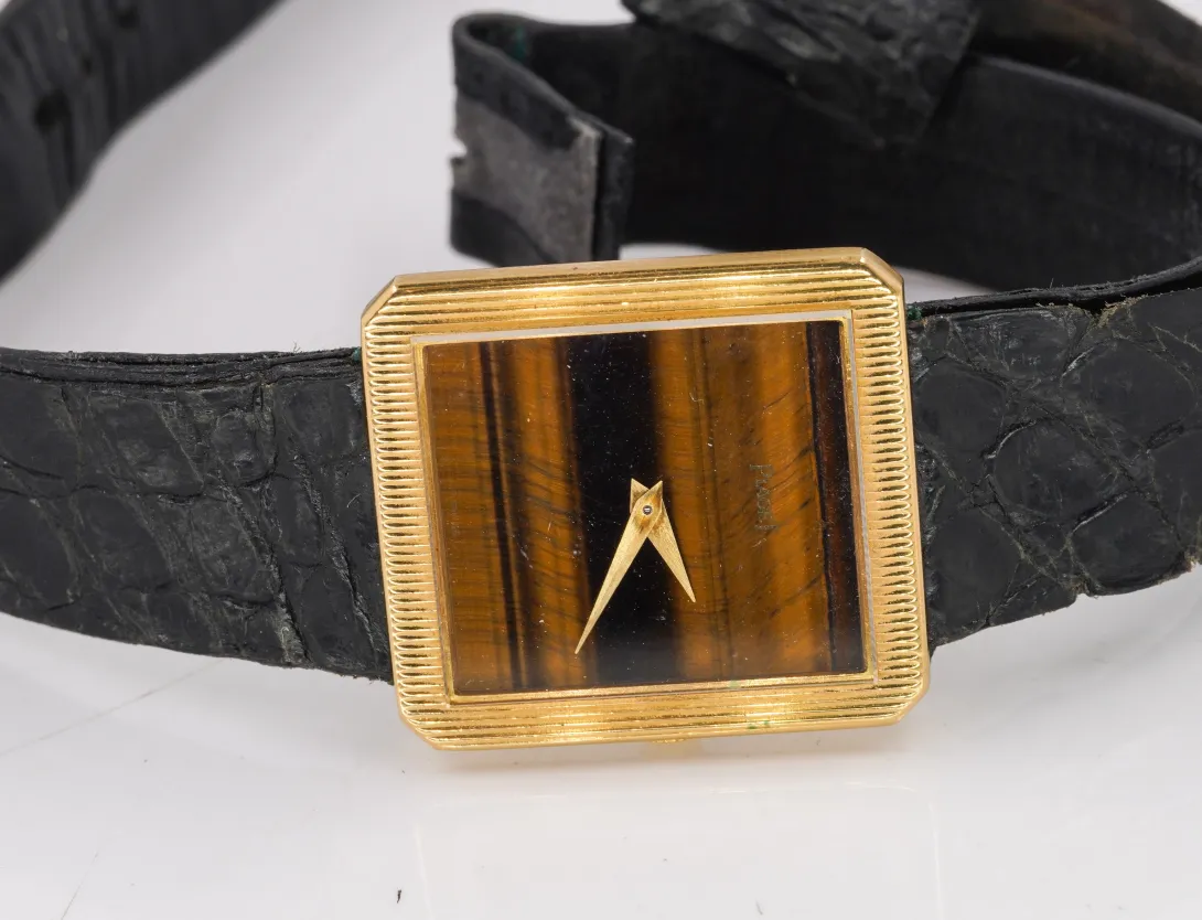 Piaget Protocole Yellow gold Tiger's eye 6