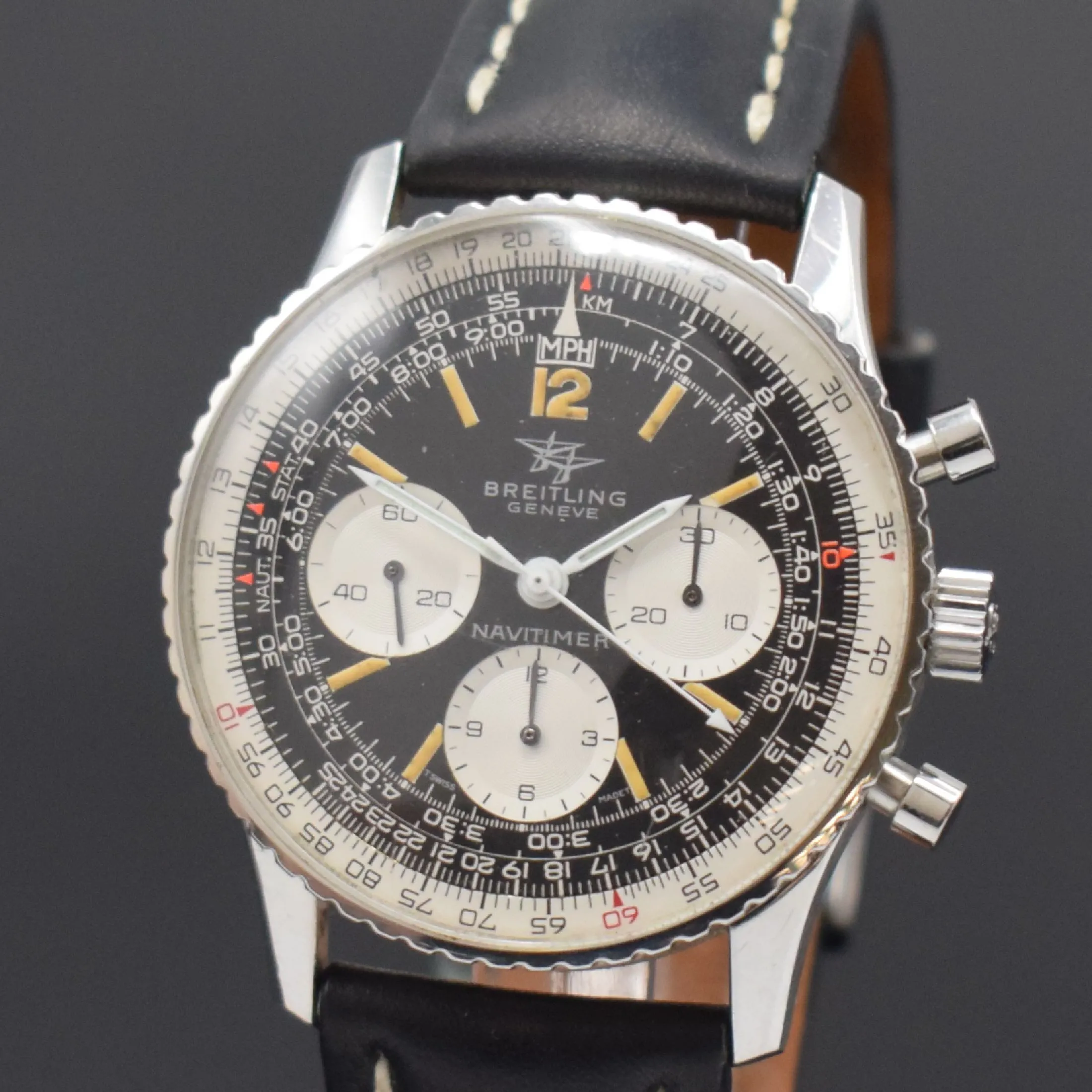 Breitling Navitimer 806 41mm Stainless steel Black 1