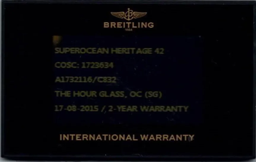 Breitling Superocean Heritage A1732116/C832 42mm Stainless steel Blue 6
