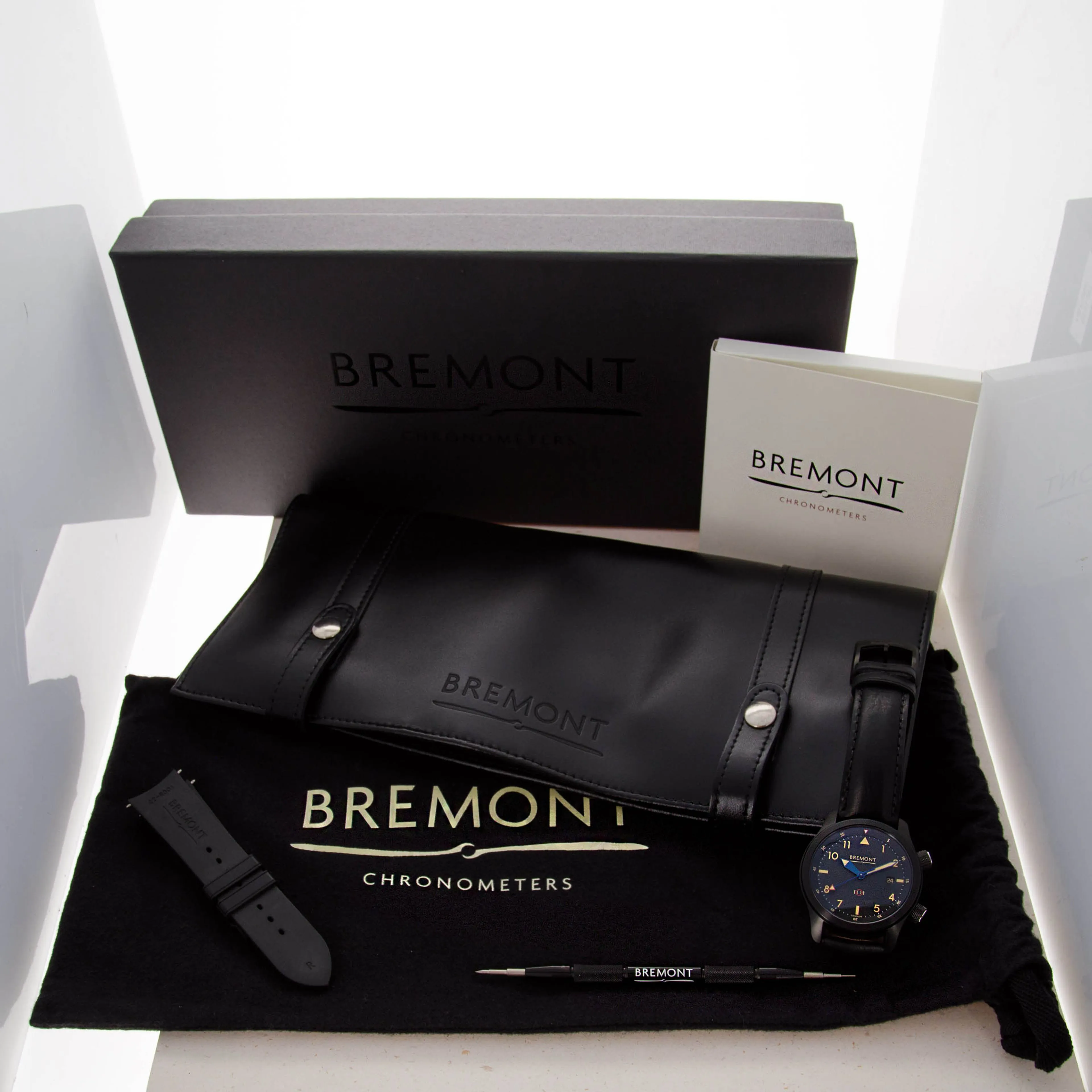 Bremont U-2/51-JET U-2/51-JET 43mm Stainless steel and Black DLC Black 13