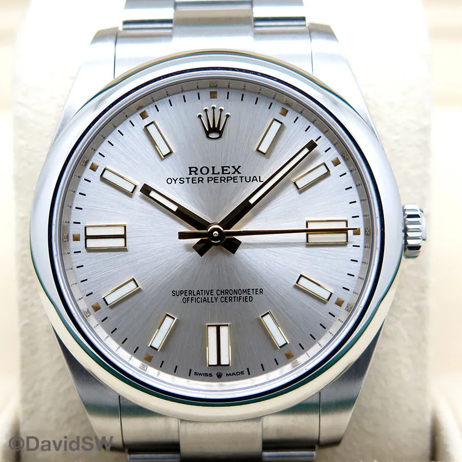 Rolex Oyster Perpetual 41 124300 41mm Stainless steel Silver 2