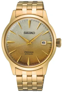 Seiko Presage SRPK46J1 Stainless steel Golden