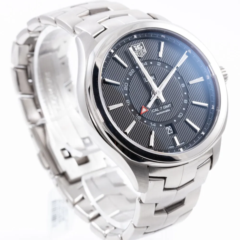 TAG Heuer Link Calibre 7 WAT201A.BA0951 42mm Stainless steel Black 5