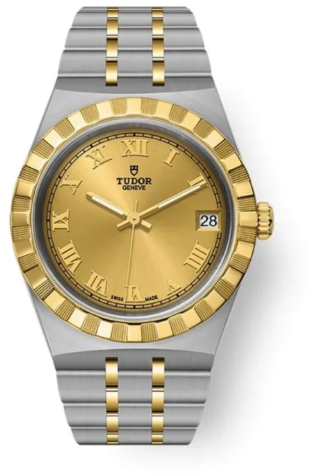 Tudor Royal M28403-0004 34mm Stainless steel Champagne