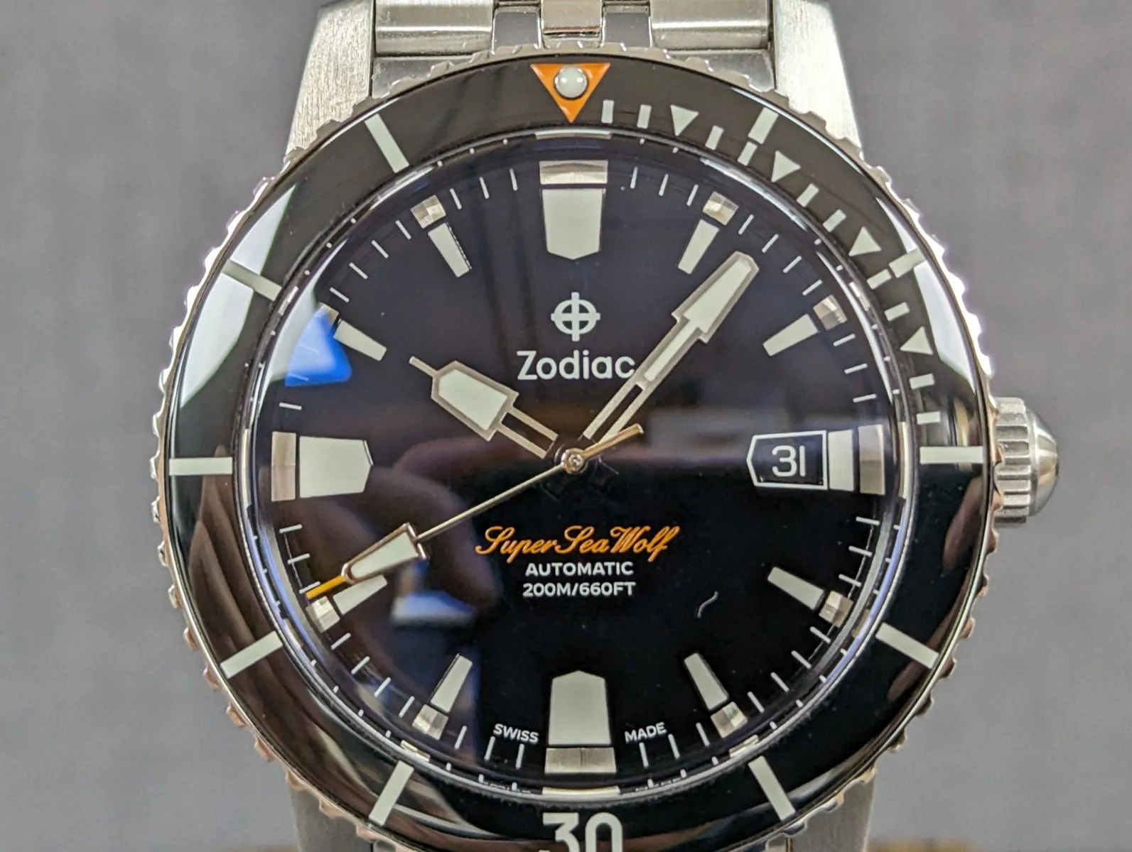 Zodiac Sea Wolf ZO9288 40.5mm Stainless steel 1