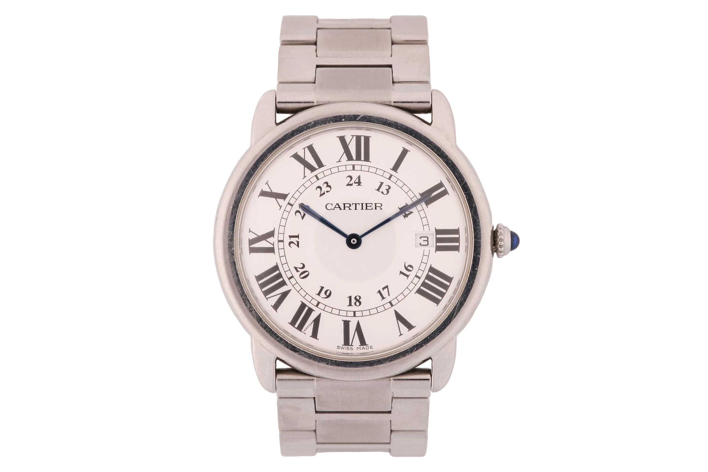 Cartier Ronde de Cartier W6701005 36mm Stainless steel White