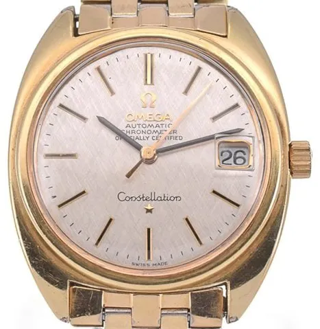 Omega Constellation 168.017 35mm Gold/steel Silver
