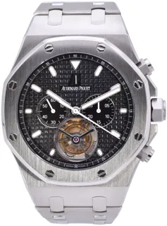 Audemars Piguet Royal Oak Tourbillon 25977ST.OO.1205ST.02 Stainless steel Black Baton