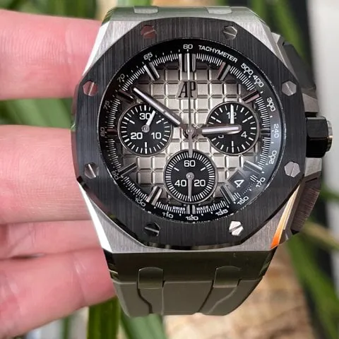 Audemars Piguet Royal Oak Offshore 26420SO.OO.A600CA.01 43mm Stainless steel Brown