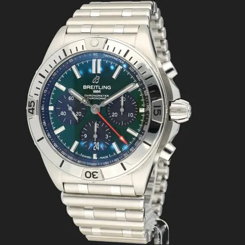 Breitling Chronomat AB0134101L1A1 42mm Stainless steel Green