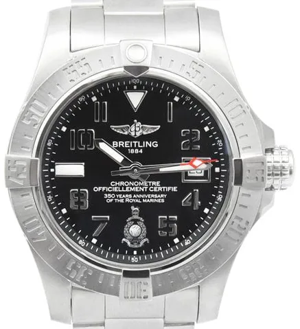 Breitling Avenger A17331 45mm Stainless steel Black