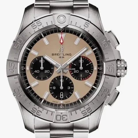 Breitling Avenger AB0147101A1A1 44mm Stainless steel Beige