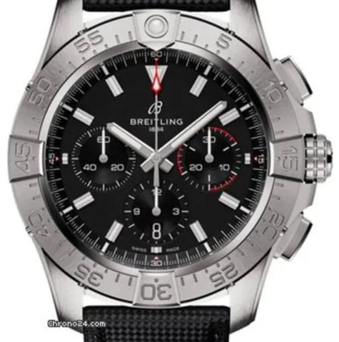 Breitling Avenger AB0147101B1X1 44mm Stainless steel Black