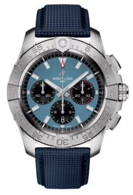 Breitling Avenger AB0147101C1X1 44mm Stainless steel Blue