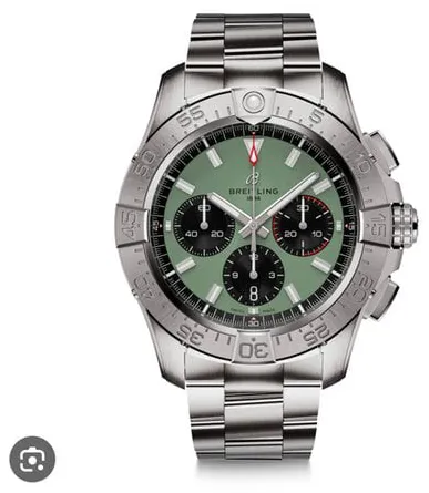 Breitling Avenger AB0147101L1A1 44mm Stainless steel Green