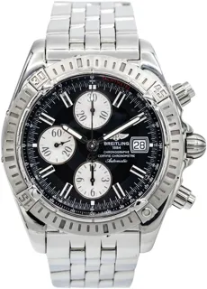 Breitling Chronomat A13356 Stainless steel Black Baton