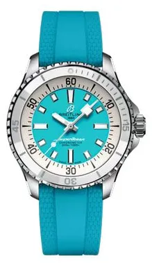 Breitling Superocean A17377211C1S1 36mm Stainless steel Turquoise