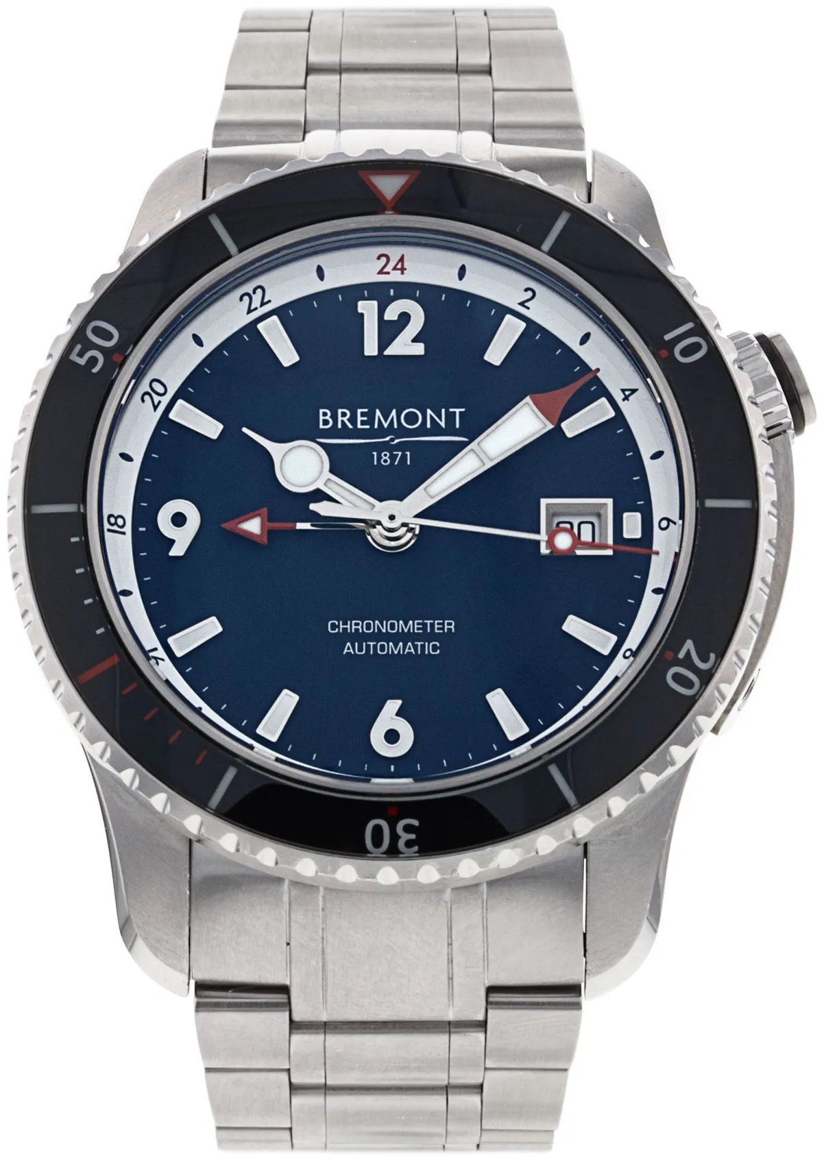 Bremont Supermarine S500-RFU-B 43mm Stainless steel